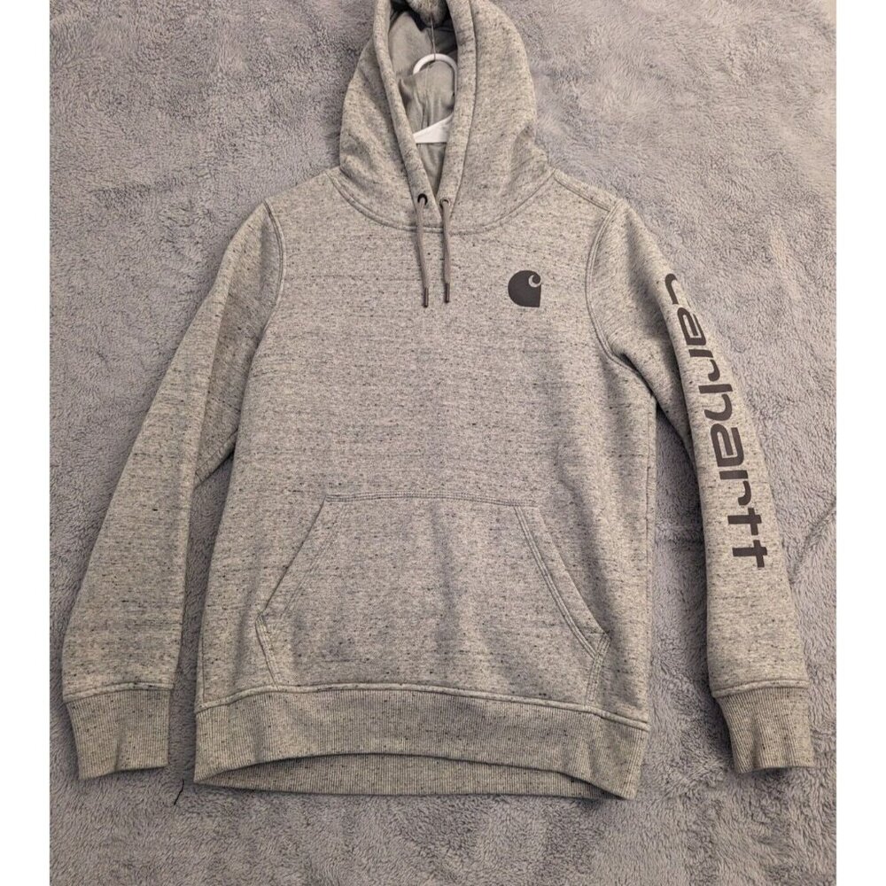 Carhartt Gray Hoodie Sweatshirt